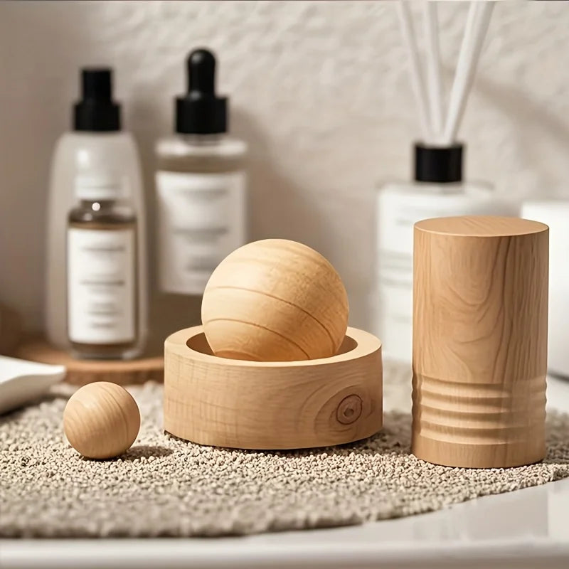 Diffuseur Galet — bois de noyer