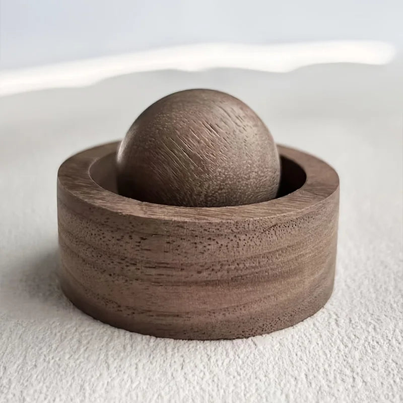 Diffuseur Galet — bois de noyer