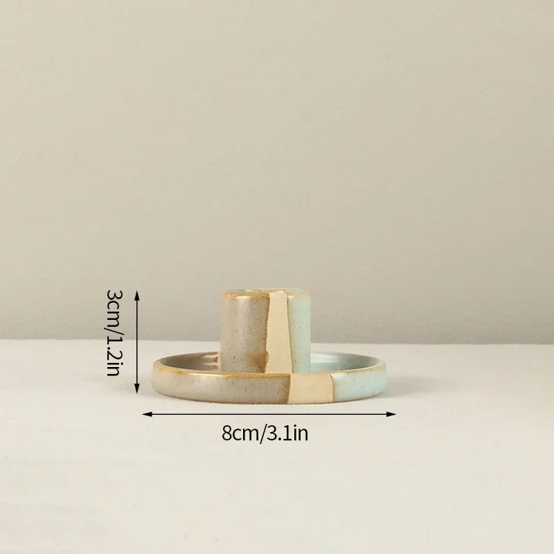 Bougeoirs Argile — céramique mate